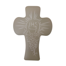 Križ velik zaobljen za obhajilo