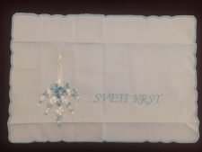 KRSTNI PRTIČEK SVEČA MODER