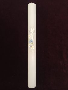 KRSTNA SVEČA MODRA - Motiv 2 KRSTNA SVEČA MODRA - Motiv 2