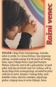 ROŽNI VENEC ROŽNI VENEC