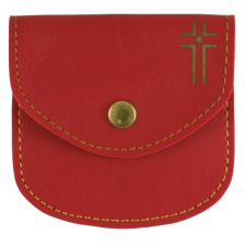 Etui za rožni venec - rdeč