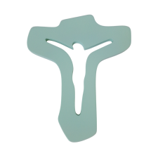 Križ tau votli zelen (24 cm)