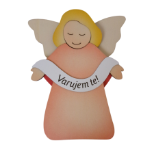 Angel lesen "varujem te" roza